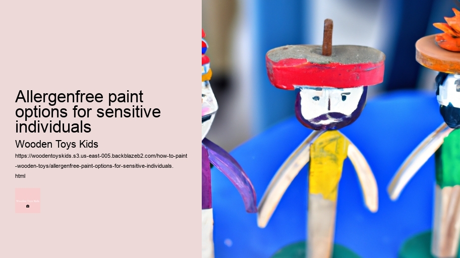 Allergenfree paint options for sensitive individuals