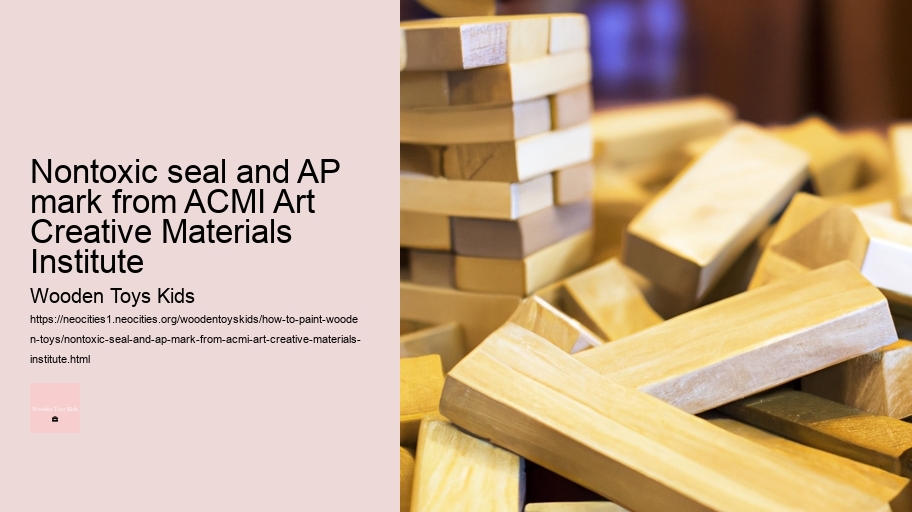 Nontoxic seal and AP mark from ACMI Art Creative Materials Institute