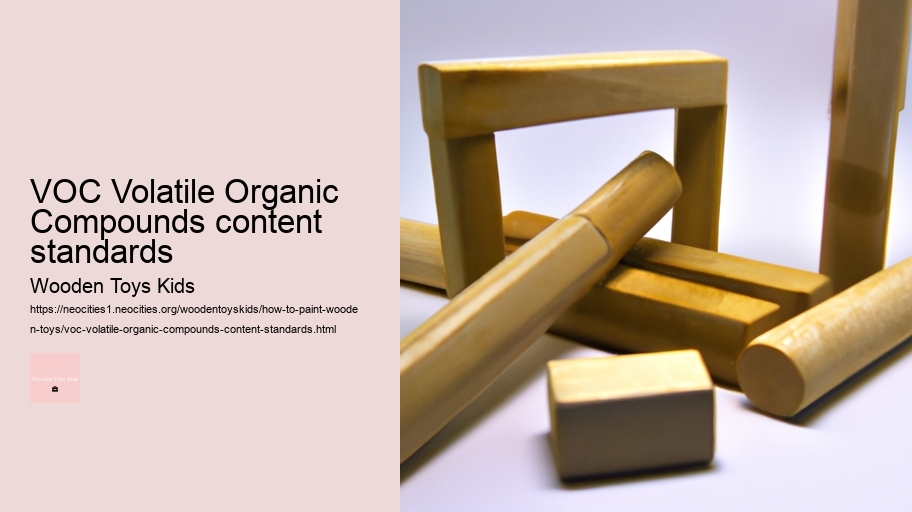 VOC Volatile Organic Compounds content standards